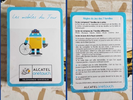 CARTES - ALCATEL ONE TOUCH